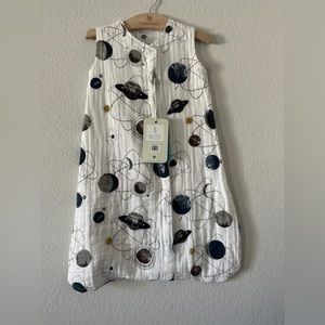 Little Unicorn cotton Muslin sleep bag 0-6 months